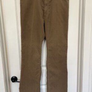 Vintage Levis 517 Corduroy Pants Mens 38x34 Tan Brown Bootcut  Western Made USA